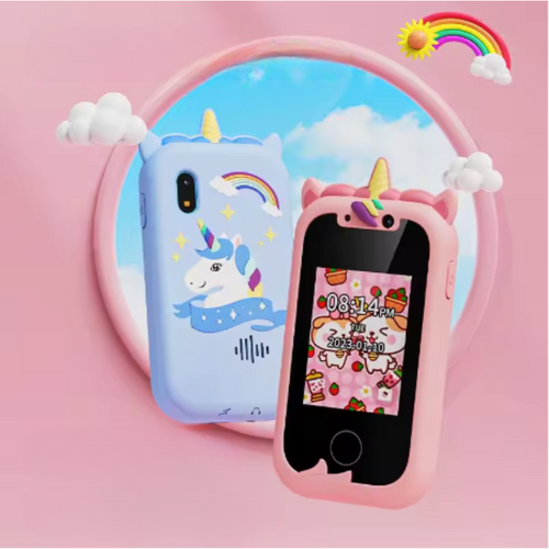 Téléphone Portable Enfant,Téléphone Jouet pour Enfants Connectée SOS Téléphone Portable Enfant,Téléphone Jouet pour Enfants Connectée SOS